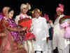 7,000 guests, 50 horses, jumbos & politicians mark Lalu Yadav's son's wedding