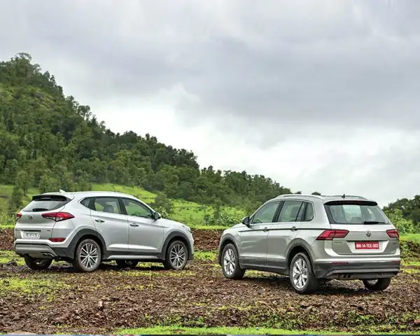Autocar Show Hyundai Tucson Awd Vs Volkswagen Tiguan Comparison The Economic Times Video Et Now