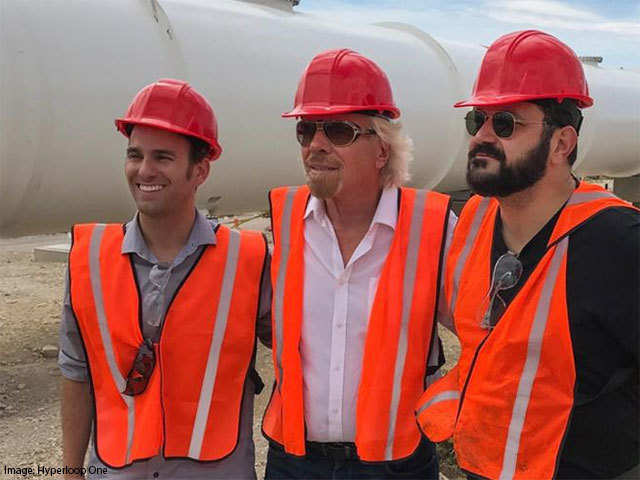 Oct 2017: Virgin and Hyperloop One partnership