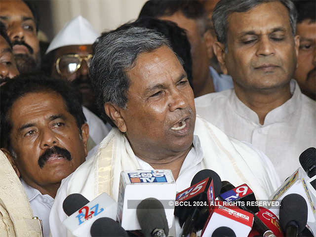 CM Siddaramaiah, Outgoing Karnataka