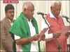 BS Yeddyurappa takes oath as Karnataka's CM