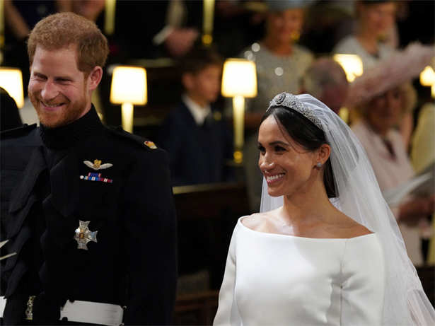 Image result for Prince Harry and Meghan markle wedding
