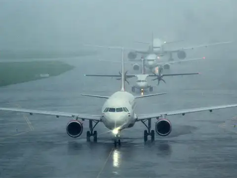 Stuck on tarmac