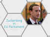Watch: Mark Zuckerberg testifies before EU Parliament on Facebook's Cambridge Analytica scandal