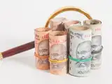 Rupee rebounds from multi-month lows, up 8 paise at 68.34