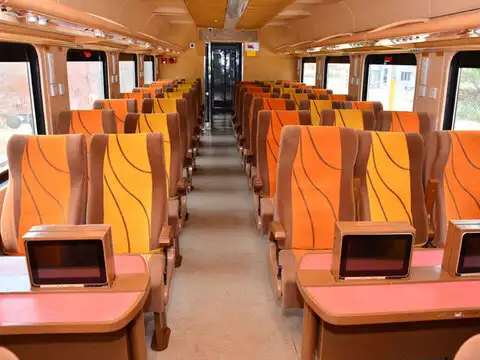 Second rake of the semi-high speed train