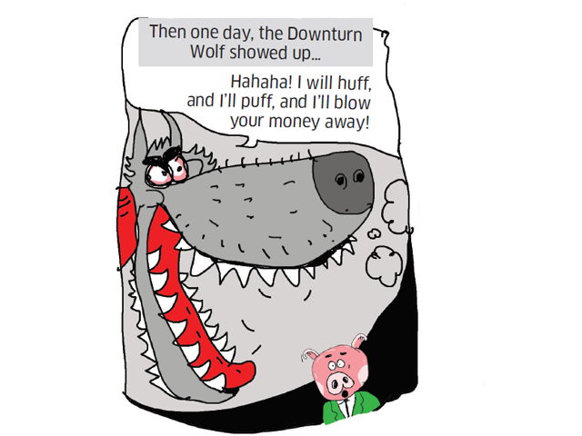 The big bad Downturn Wolf shows up