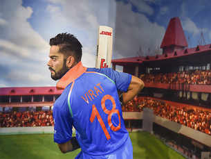 Virat Kohli's wax statue unveiled at Madame Tussauds