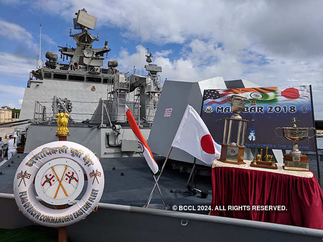 Indian, Japanese and U.S. maritime forces to participate in