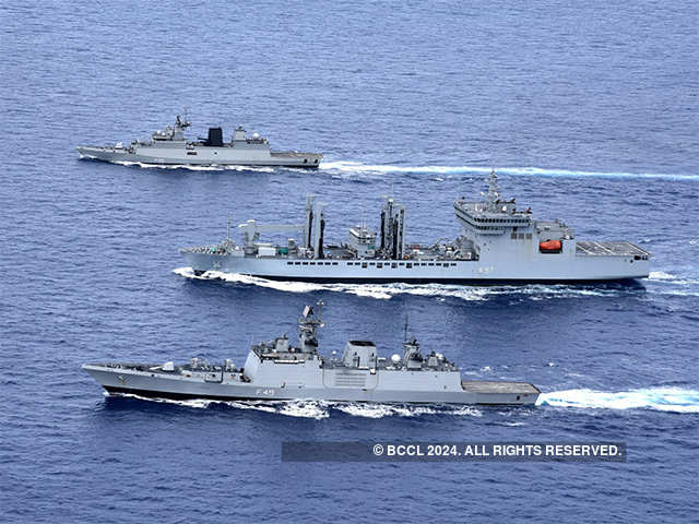 Indian Navy's ships