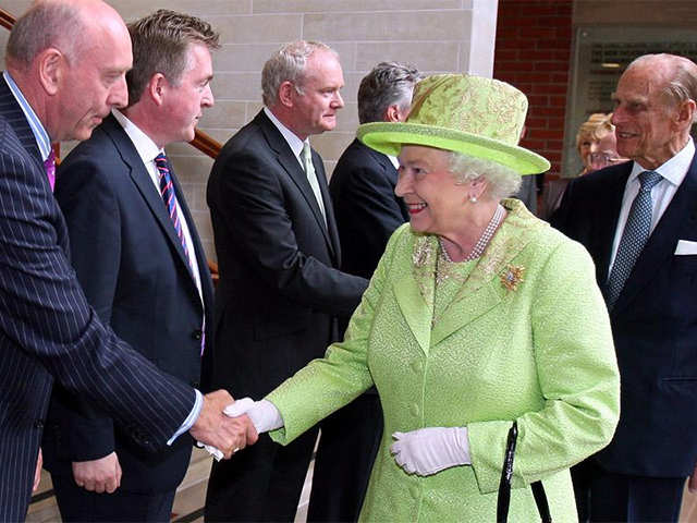 Queen Elizabeth-McGuiness, 2012