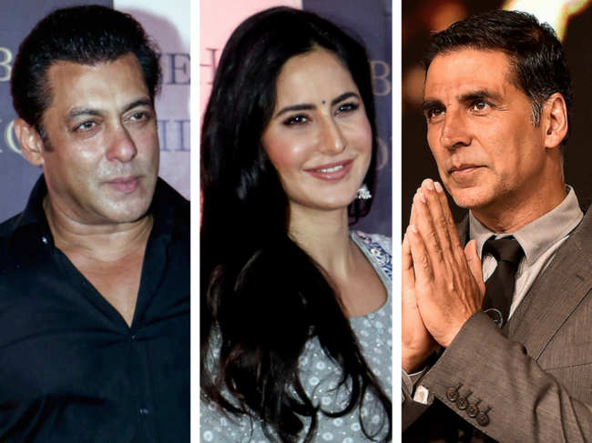 Salman Khan, Katrina Kaif, Akshay Kumar