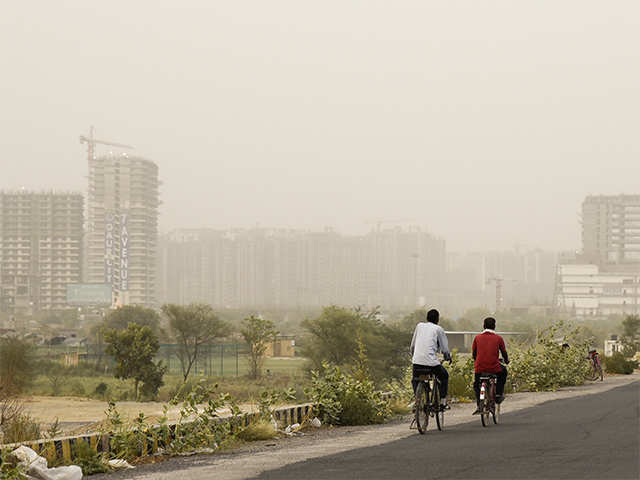 Strong winds to clear the air