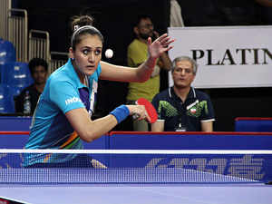 Manika Batra comes out of the shadows