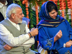 Modi and Mehbooba