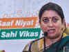 Country faced Emergency just for one family: Smriti Irani