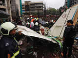 Five dead as plane plunges into Mumbai building site