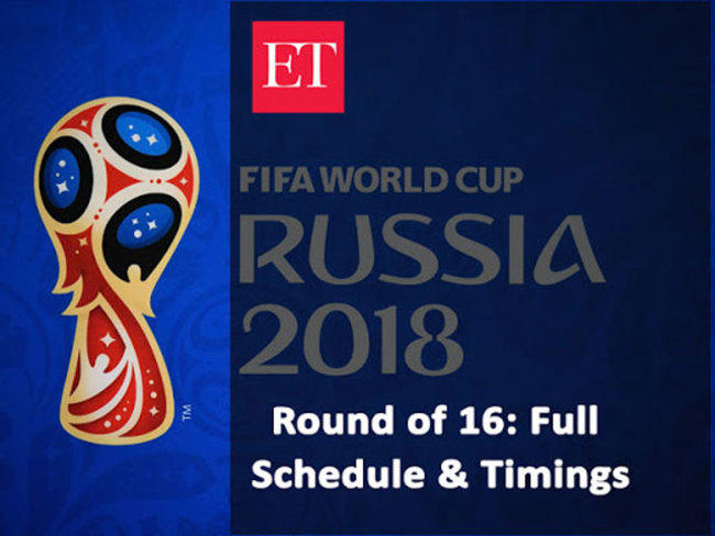 Fifa World Cup 2018 Round Of 16 World Cup Full Schedule Timings Of The Matches In The Knockout Stage Of The World Cup