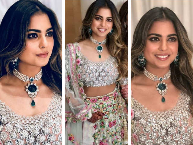 isha ambani diamond dress