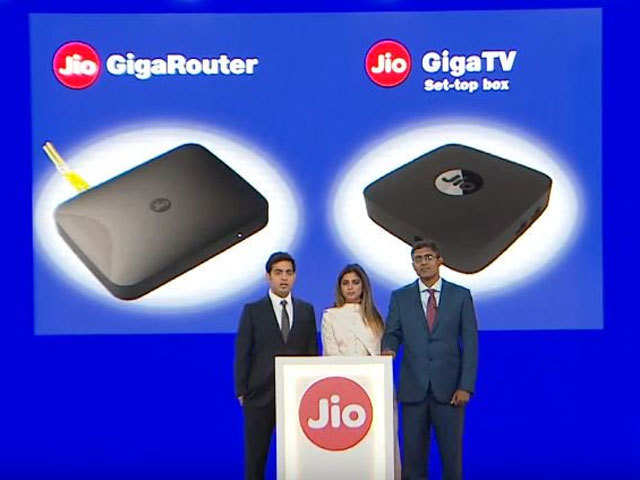 ​Jio Giga Fiber launched​