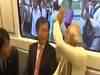 Watch: PM Modi travels in metro with South Korean President Moon Jae-in