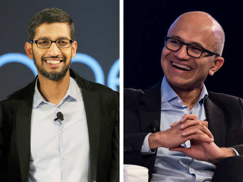 sundar pichai birthday: Sundar Pichai: Not Just Tech, But Loves Tendulkar &  Burgers, Too! - Stairway To Success | The Economic Times