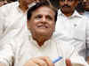 Ahmed Patel questions govternment's motive behind diluting qualifications for CEA