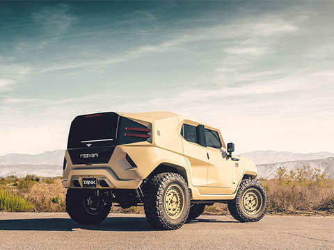 The Rezvani Tank now comes with an eco-conscious plug-in hybrid powertrain  | Top Gear