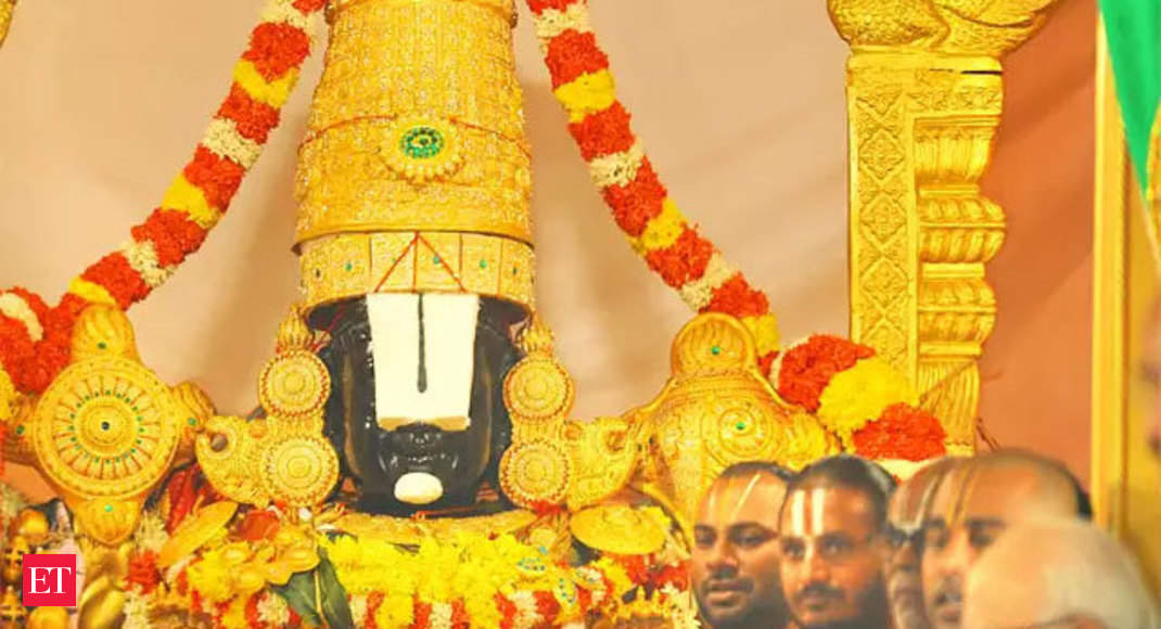 Two NRI devotees donate Rs 13.5 crore to Lord Venkateswara.