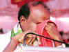 I’m unhappy, swallowing poison of coalition govt, says teary-eyed Kumaraswamy