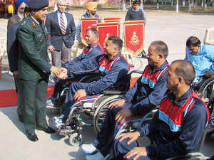 "200 armed force personnel becoming disabled every year"
