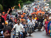 Maratha agitation: Traffic disrupted on Mumbai-Bengaluru highway near Satara