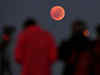 Clouds hinder Delhi's view as skygazers revel in 'blood moon'