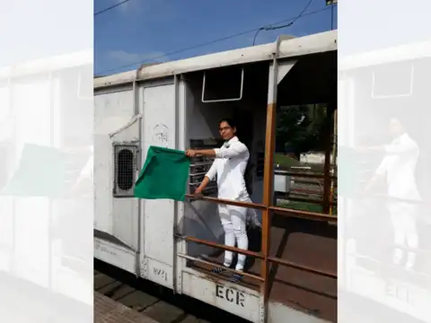 Flag off