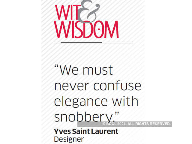 Quote by Yves Saint Laurent