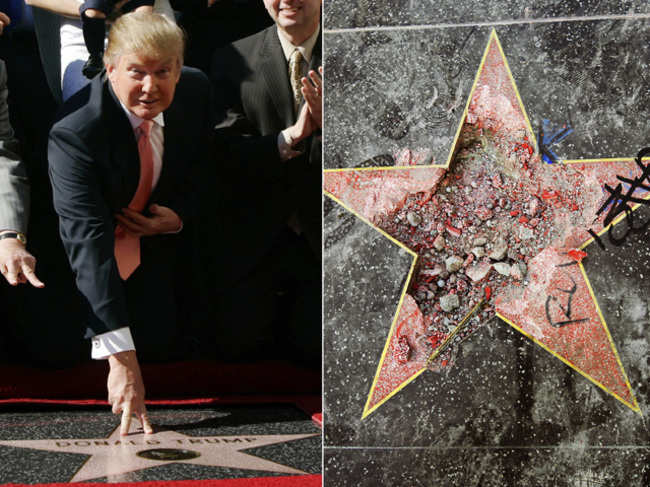Council wants to remove Trump star from Walk of Fame