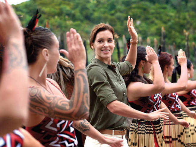 LETS DANCE: Haka, a war dance, is an essential part of a cultural tour. Make sure to join in with the locals and learn a few steps