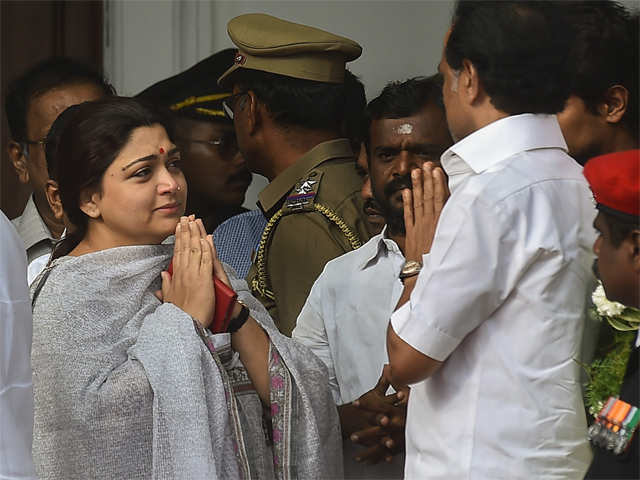 Kushboo at Rajaji Hall