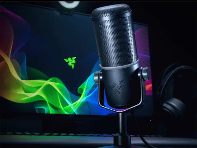 Razer Seiren Elite Play Record Music Like A Pro With These Usb Microphones The Economic Times