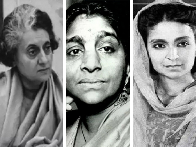 sarojini naidu: Indira Gandhi, Sarojini Naidu, Amrita Pritam among 100 ...
