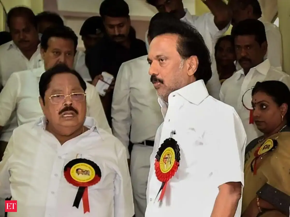 MK Stalin: Top-level DMK meeting held; leaders rally behind Stalin ...
