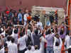 Atal Bihari Vajpayee: PM Modi and Amit Shah walk alongside the hearse carrying the mortal remains