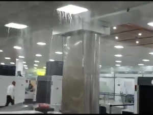 Guwahati International Airport Guwahati Airport Turns Shower