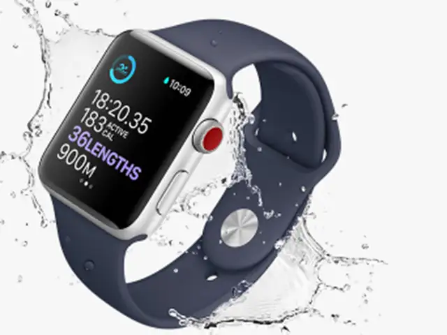 how long can an apple watch series 3 be underwater