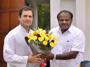 100 days in office: Kumaraswamy thanks Rahul Gandhi, requests his green signal to expand ministry