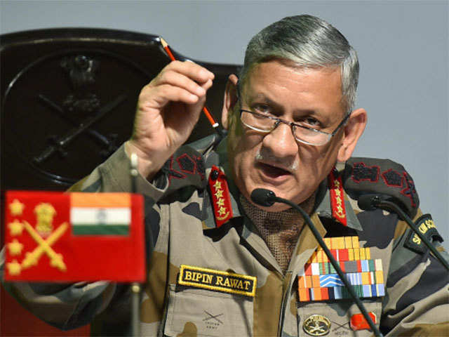 Bipin Rawat Says Pakistan Has No Confidence On Its Own Army