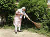 Swachhata Hi Seva: Modi cleans school premises in Delhi