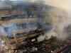 Kolkata: Fire still raging in Bagree Market