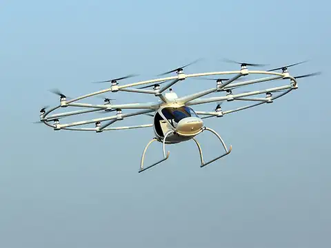 Flying passengers