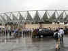 After bridge, false ceiling in Nehru Stadium collapses
